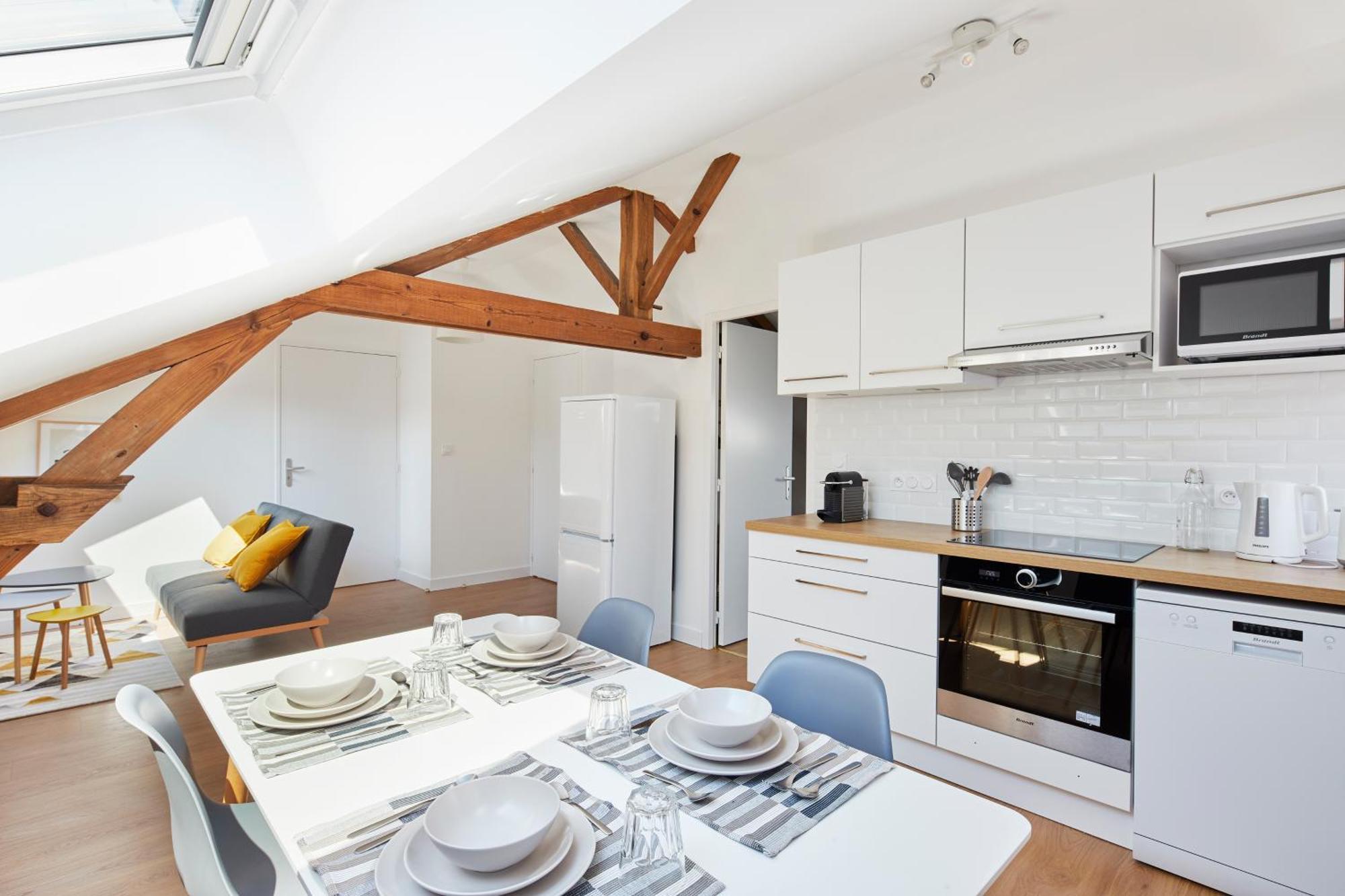 דירות Châteaubriant Minuit A Paris - Wifi Fibre/Linge/Parking מראה חיצוני תמונה